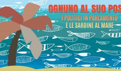 Immagine News - elezioni-regionali-sabato-25-flash-mob-delle-sardine-al-papeete-di-milano-marittima