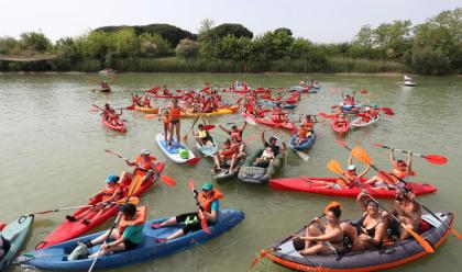 Immagine News - ravenna-tanti-partecipanti-alla-discesa-dei-fiumi-uniti-in-canoa