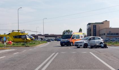 Immagine News - lugo-centauro-contro-unauto-finisce-al-bufalini