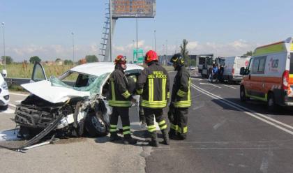 Immagine News - cotignola-scontro-allo-svincolo-dellautostrada