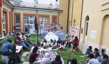 campus-di-ravenna-cominciata-la-protesta-degli-studenti-pro-palestina